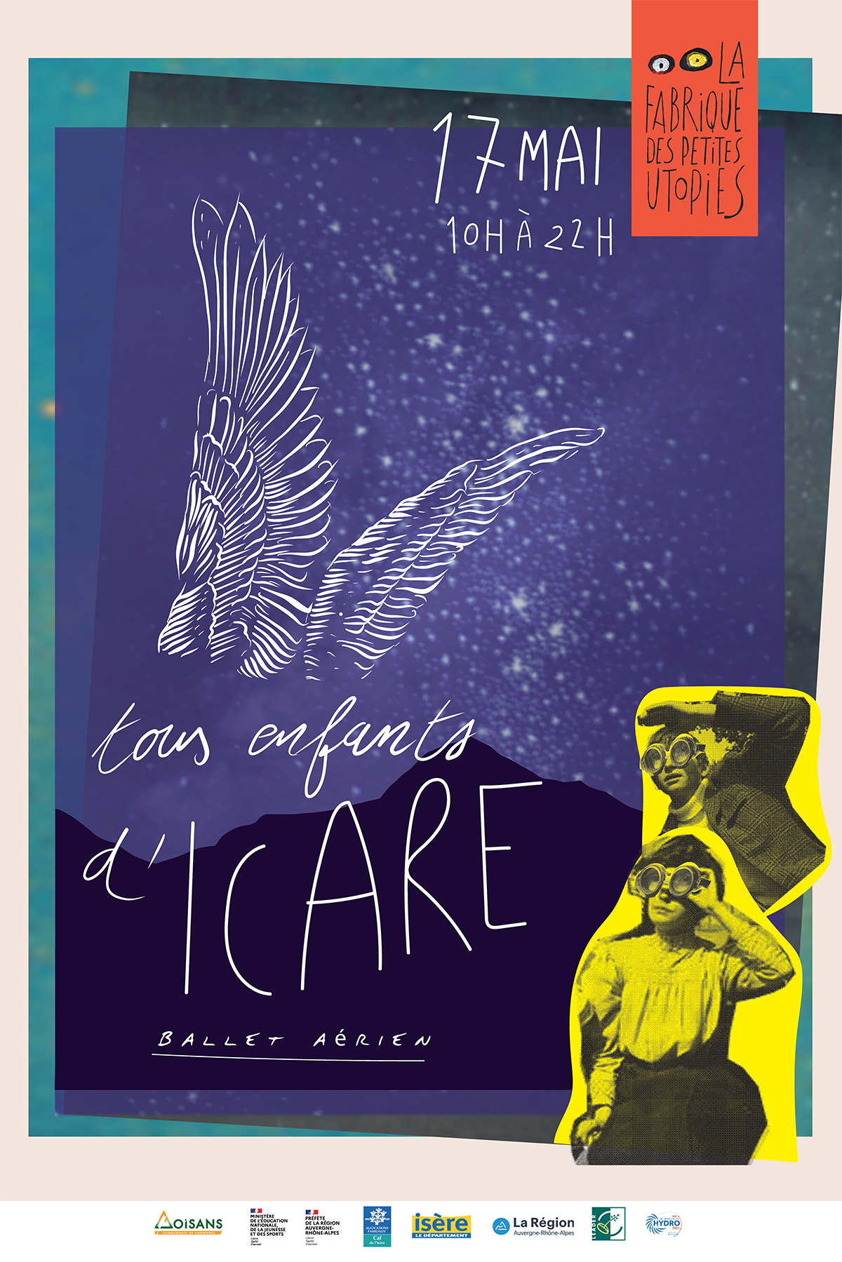 icare affiche 40x60 Affiche et si l'Ocean